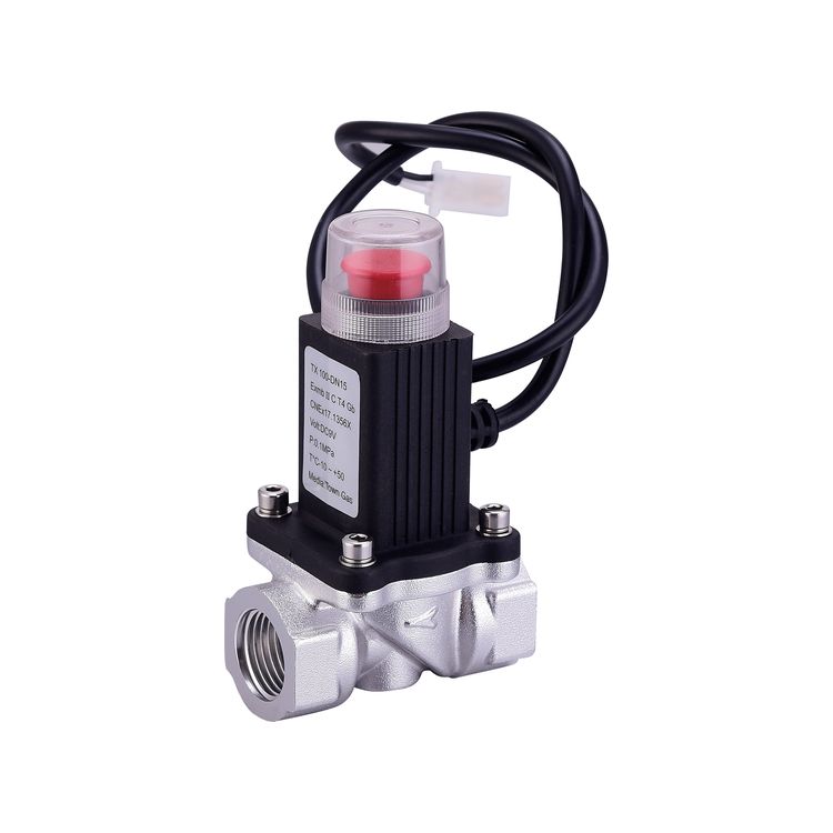 GJ-7001 Safety control valve low voltage LPG gas emergency shut-off solenoid valve